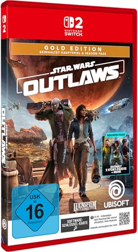 (-33%) Star Wars Outlaws - Gold Edition (inkl. Season Pass) - [Nintendo Switch 2 - Key Card]