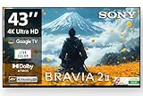 Sony 108 cm 43 inches BRAVIA 2M2 Series 4K Ultra HD Smart LED Google TV K43S22BM2