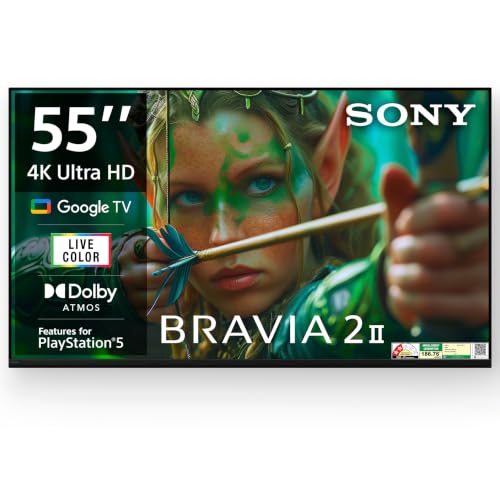 Sony 139 cm (55 inches) BRAVIA 2M2 Series 4K Ultra HD Smart LED Google TV K-55S25M2