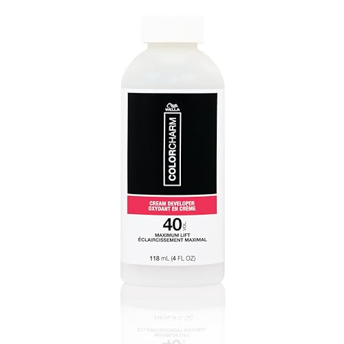COLORCHARM Cream Hair Color Developer | 40 Volume | For Optimal Gray Blending and Rich Multi-Dimensional End Results | 4 Fl Oz