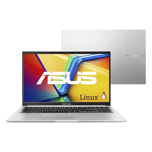Notebook ASUS Vivobook 15 AMD Ryzen 7 5825U 8GB Ram | M1502YA, 512GB SSD, Linux KeepOS, 15,6" FHD, Cool Silver, NJ611