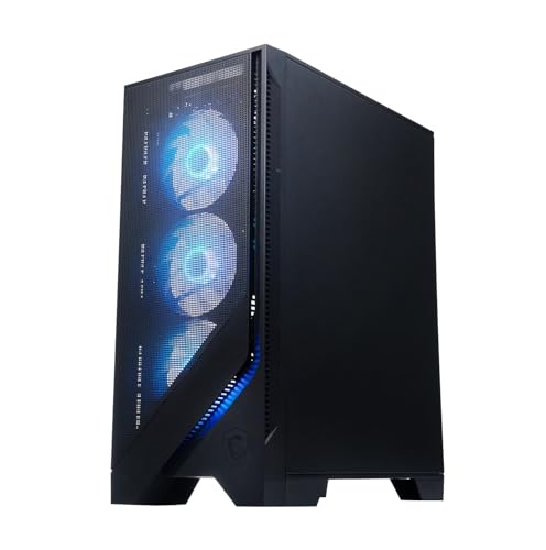 MSI Codex R2 Gaming Desktop: Intel Core i5-14400F, Geforce RTX 5060, 16GB DDR5, 1TB m.2 NVMe SSD, 80+ Gold PSU, WiFi 6E, ARGB Fan Air Cooling, Windows 11 Home: A14NVL5-454US