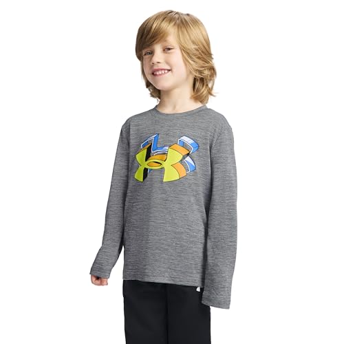 Under Armour Little Boys' UA HD Logo Twist Tech Long Sleeve