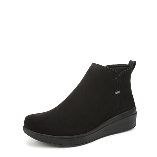 Ryka Women's Lovely Zip Short Boots Black 10 W