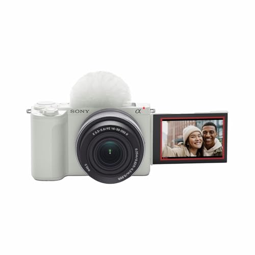 Sony Alpha ZV-E10M2K 26 MP Interchangeable Lens Mirrorless Vlog Camera for Creators (16-50mm Power Zoom Lens) | APS-C Sensor | 4K 60p with 10bit 4:2:2