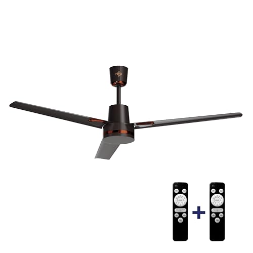 Nippo Vayou 1200mm Power 28W BLDC Ceiling fan with remote control | 7 Speed settings|BEE 5 star rated Energy Efficient fans | upto 70% energy savings 