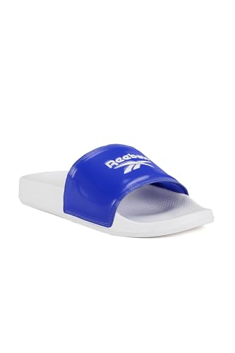 Reebok Men's Slides EVA Cushioned Lightweight Comfortable Slippers for Men | Cushion Sole Chappal | Daily Use, Home & Travel | AG Sole Slide