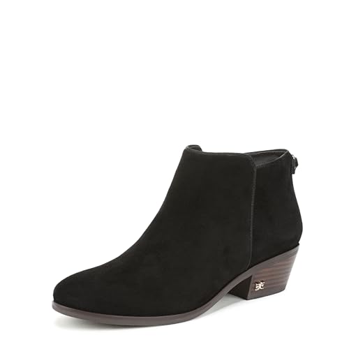 Sam Edelman Women's Petty Ankle Boot Black Suede 8.5 M