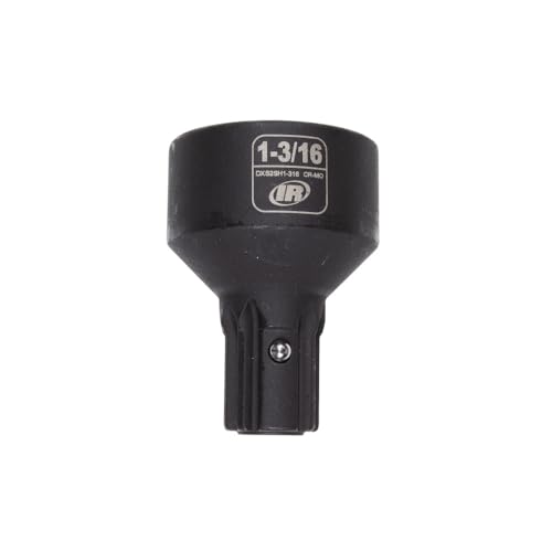 Ingersoll-Rand DXS2 Impact Socket, 1-3/16 Inch SAE Standard, Chrome-Molybdenum Steel