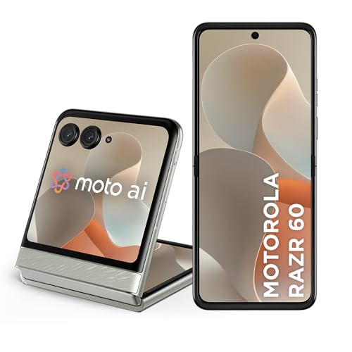 Smartphone Motorola Razr 60-256GB 24GB (12GB RAM+12GB Ram Boost) Tela dobrável 6,9" pOLED e externa 3,6” Moto AI ​camera...