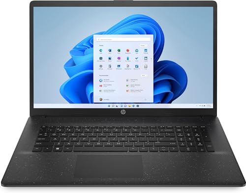 (-20%) HP Laptop mit 17,3" FHD Display, AMD Ryzen 3 7320U, 8 GB DDR5 RAM, 512 GB SSD, AMD Radeon Grafik, Windows 11, QWERTZ, Schwarz inkl. 25 GB Dropbox-Speicher für 12 Monate