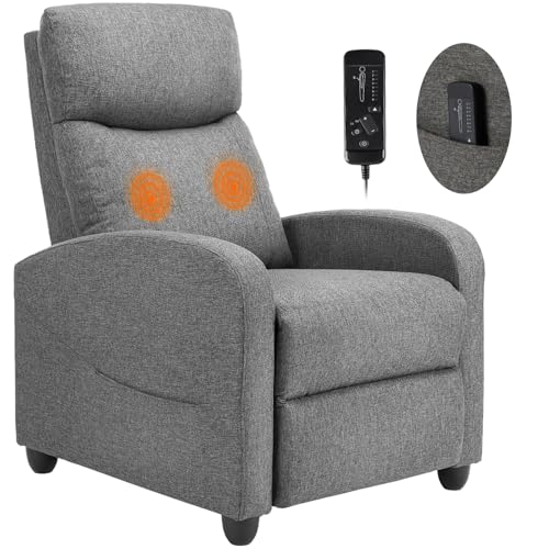 Sweetcrispy Massage Recliner Chair For Adults Adjustable Home Theater