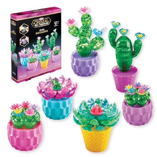 Roseart Crystal Gem Creations Jewel Succulents Kit