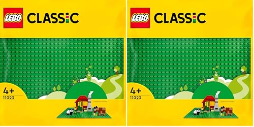LEGO Classic Green Building Plate, Building & Construction Kids Toy for 4+ Year Old Boys...