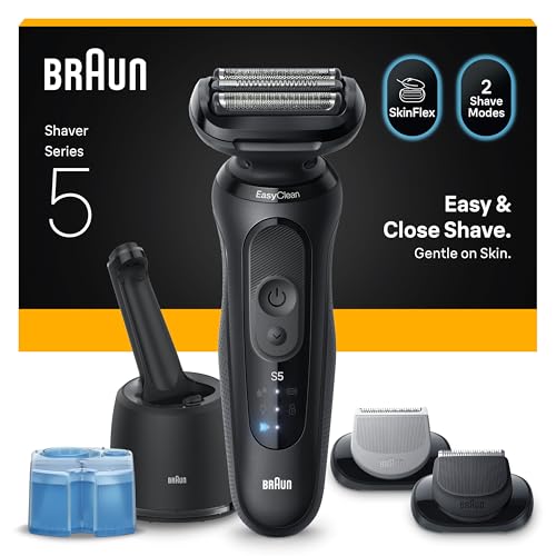 ⚡ BLITZDEAL (-47%) Braun Rasierer Herren Elektrisch Series 5, 52-N7650cc, Schwarz