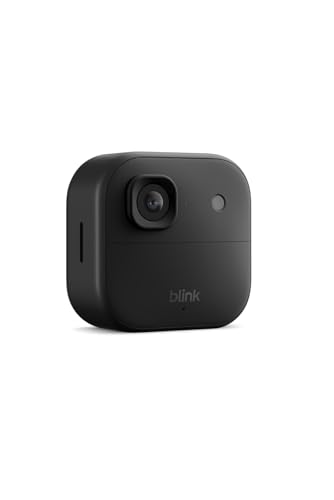 ⚡ BLITZDEAL (-66%) Blink Außenkamera 2K+ (neueste Generation) – Kabellose, intelligente Sicherheitskamera, 2K-Videoauflösung, verbesserte Audioqualität, bis zu zwei Jahre Batterielaufzeit – Zusatzkamera, Schwarz