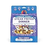 Weruva Dog Freeze Dried, Steak Frites Dinner with Sirloin Tip, Egg, Pumpkin & Sweet Potato, 5.5oz Bag