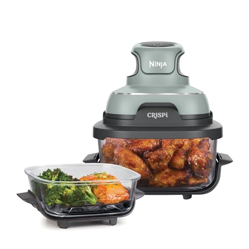 (-38%) Ninja CRISPi tragbare Air fryer Heißluftfritteuse, 3,8 l, kompakt, 1700 W