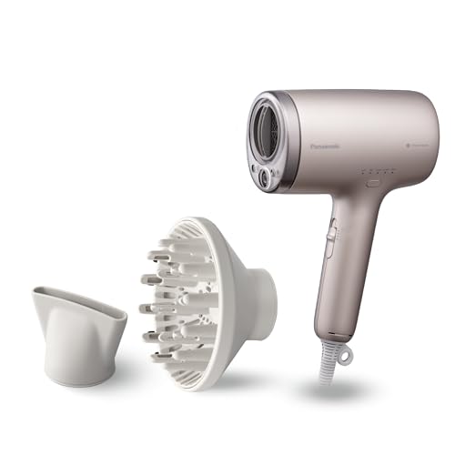 (-29%) Panasonic EH-NA9N-E825 nanoe™ & Mineral-Ionen-Haartrockner, Anti-Haarschäden, Schnelltrocknen, Intelligente Sensorik, Kopf-und Gesichtshautmodi, Konzentrator-Aufsatz, 1600 W, Greige