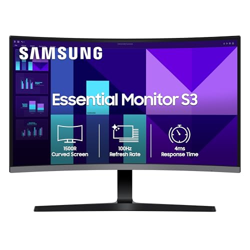 Samsung 32" S3 1500R Curved Monitor