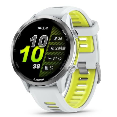 GARMIN (ガーミン) Forerunner 970 010-02969-51 [White/Amp Yellow]