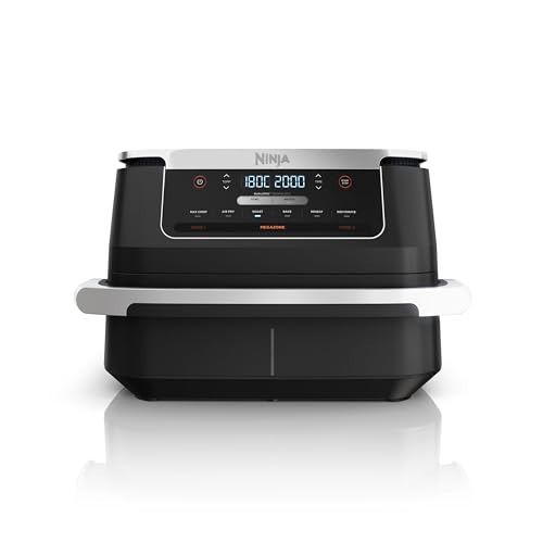 (-25%) Ninja FlexDrawer Heißluftfritteuse (6 Liter), Dual Zone Air Fryer AF550EU