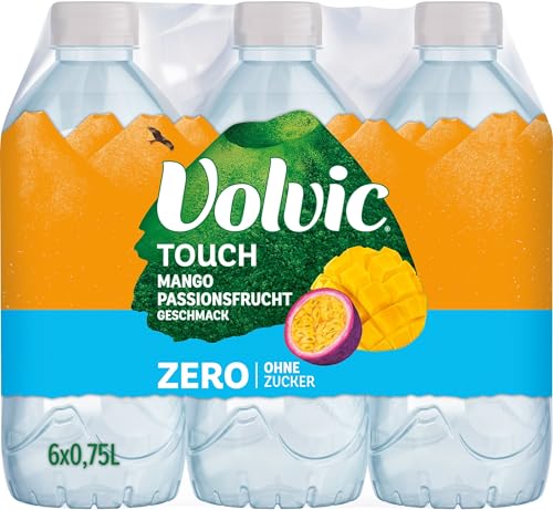 (-34%) Volvic Touch Zero Mango-Passionsfrucht-Geschmack – 6x0,75L – Zuckerfrei