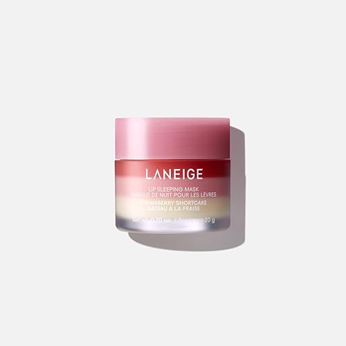 LANEIGE Strawberry Shortcake Lip Sleeping Mask: Intense Overnight Lip Mask for Soft, Hydrated Lips