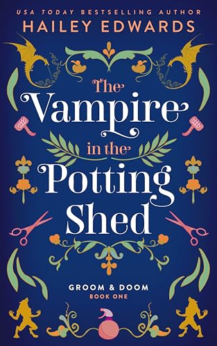 The Vampire in the Potting Shed book cover