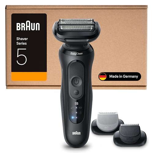 🔥 STARKER PREIS (-52%) Braun Rasierer Herren Elektrisch Series 5, 52-N1650si, Schwarz