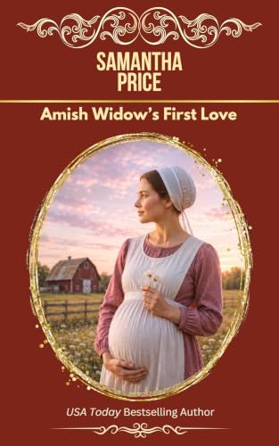 Amish Widow's First Love book cover