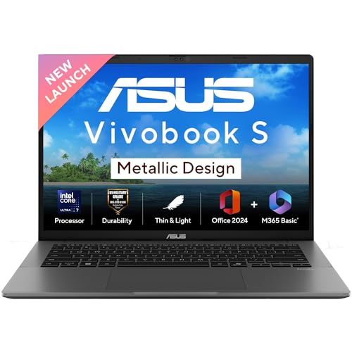 ASUS Vivobook S14, Intel Core Ultra 7 Laptop at