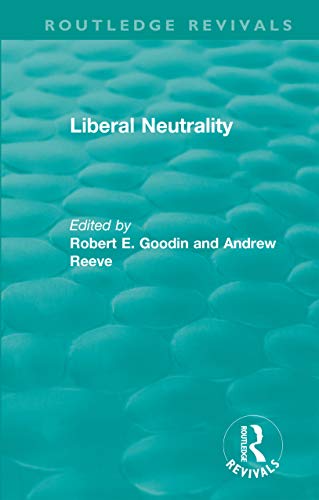 Liberal Neutrality book cover