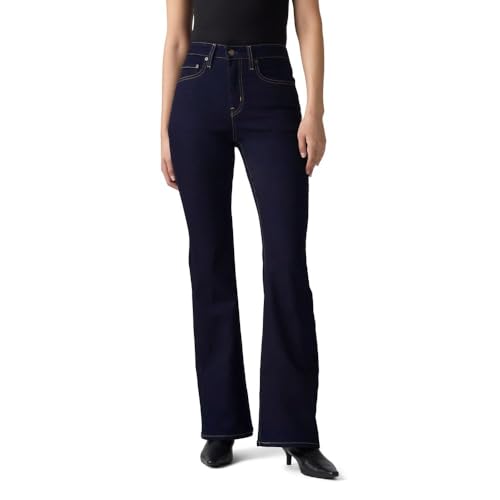 Levi's Women's 726 High Rise Flare Jeans (Also Available in Plus), (New) Cast Shadows (Stretch), 28 Short