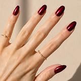 Olive & June Instant Mani Press-On Nails — Obsessed Velvet (42 nails, 21 sizes)