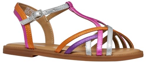 🔥 SELTEN SO GÜNSTIG (-49%) Geox JUNIOR GIRL J SANDAL KARLY GIRL SANDALS FUCHSIA/SILVER 33_EU