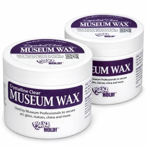 Quakehold! 66112 Museum Wax, Clear 2 Ounce (Pack of 2)