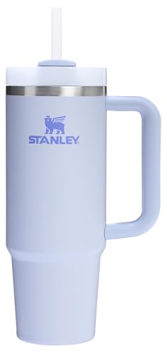 Stanley Quencher H2.0 Tumbler with Handle and Straw 30 oz | Flowstate 3-Position Lid | Cup Holder Compatible for Travel | Insulated Stainless Steel Cup | BPA-Free | Dew Drop