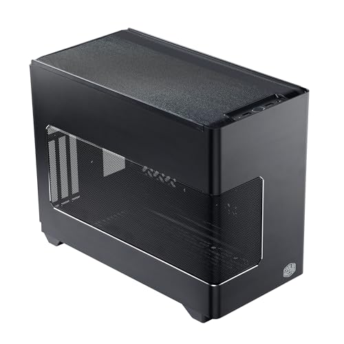 Cooler Master NR200P V3 Mini-ITX PC Case Ready, Top-Mount 280mm AIO, PCIe 5.0 Riser, 361.5mm Vertical GPU Mount, Designed Ready Nvidia RTX 5090 | AMD RX 9070 XT, SFX PSU – Ready to Install, DIY
