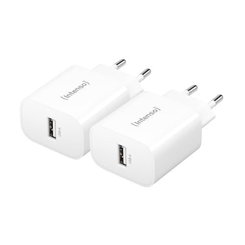 🔥 SELTEN SO GÜNSTIG (-53%) Intenso Power Adapter W5A 2X USB Netzteil - 5W Ladegerät für iPhone &