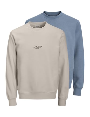 🔥 SELTEN SO GÜNSTIG (-45%) JACK & JONES Jjesoho Sweat Crew Neck 2Pk Mp