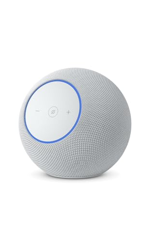 Amazon Echo Studio (newest model), our best Echo Studio yet, with immersive spatial audio and Dolby Atmos, designed for Alexa+, Glacier White