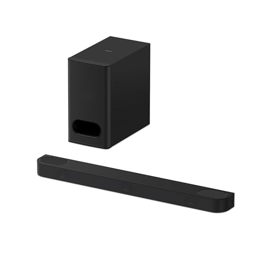 Sony Bravia Theatre Bar 6 HT-BD60 5.1(3.1.2 ch) Dolby Atmos Soundbar with Wireless Subwoofer, 2-Upfiring Speakers, S-Force & Vertical Surround Engine,