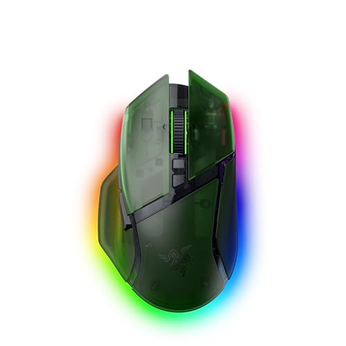 Razer Basilisk V3 Pro 35K Wireless Gaming Mouse: HyperScroll Tilt Wheel - 35K DPI Optical Sensor Gen 2-13 Customizable Controls - RGB - Optical Switch