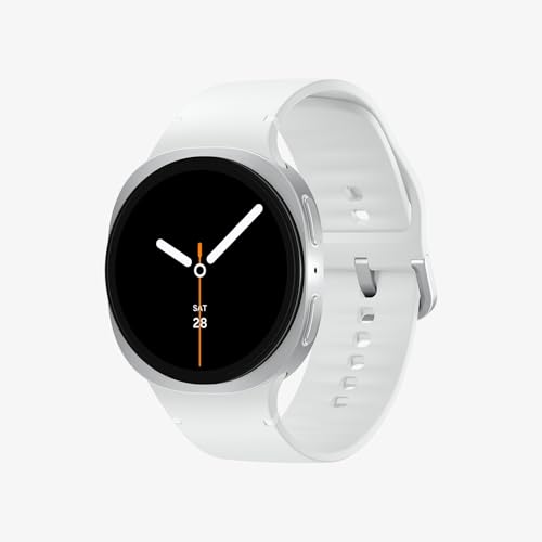 (-33%) Samsung Galaxy Watch8 Smartwatch mit Galaxy AI, Fitness-Uhr und Fitness-Tracker, Sport Band, Wellness- und Schlaf-Coaching, 44 mm, Bluetooth, Silver, 3 Jahre Herstellergarantie