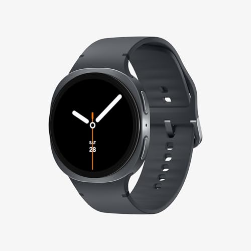 (-37%) Samsung Galaxy Watch8 Smartwatch mit Galaxy AI, Fitness-Uhr und Fitness-Tracker, Sport Band, Wellness- und Schlaf-Coaching, 40 mm, Bluetooth, Graphite, 3 Jahre Herstellergarantie