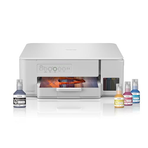 Brother DCP-T436W (New Launch) WiFi Multifunction Print Scan Copy Ink Tank Color Printer Best for Home, 27/11 PPM BK/CL, Print Upto 7.5 K Pages in Bla