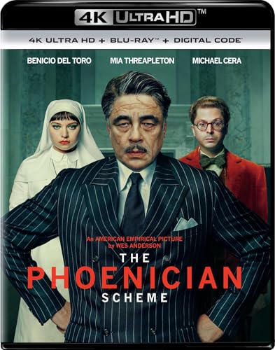 The Phoenician Scheme - 4K Ultra HD + Blu-ray + Digital
