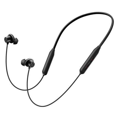 OnePlus Bullets Wireless Z3 in-Ear Neckband with 12.4mm Drivers, 3D Spatial Audio,10 mins Charge for 27 hrs Playback, 4 EQ preset, Dynamic bass Enhanc