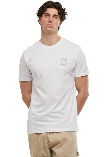 🔥 STARKER PREIS (-66%) Mister Tee Herren T-Shirt 100% Baumwolle Weiß XXL